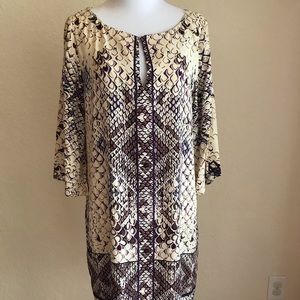 ** New w Tags** Hale Bob Silk dress. Size M
